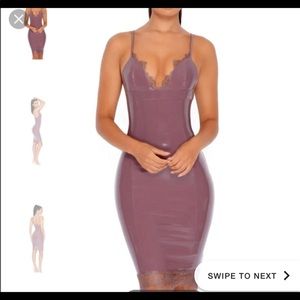 Oh Polly latex dress